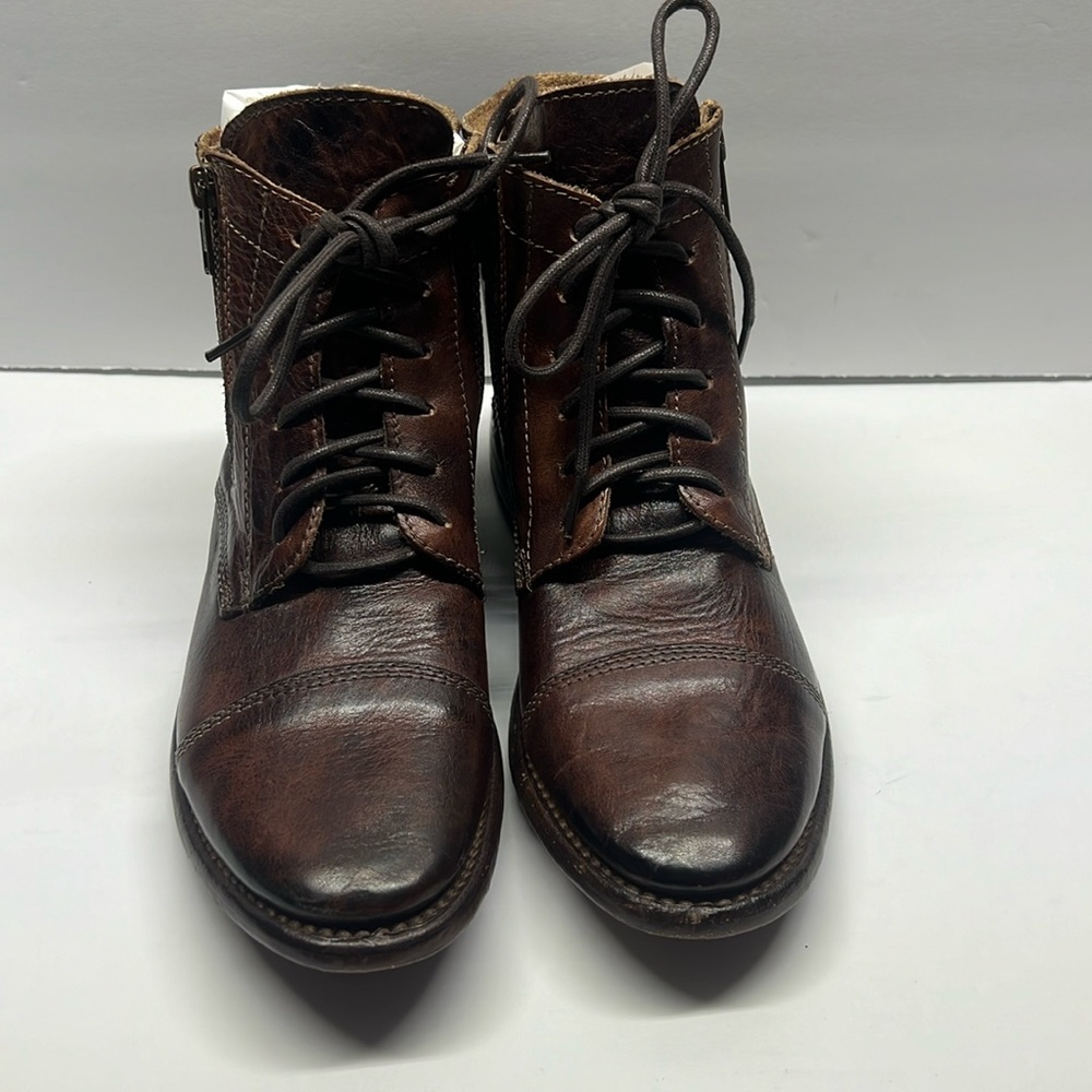 BED STU COBBLER SERIES WOMAN’S ANKLE BOOT SIZE 7 brown